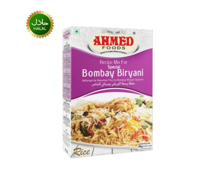 Bombay Biryani Masala 60g Ahmed premium spice mix for biryani rich aroma authentic Bombay flavor hygienically packed seasoning for cooking
