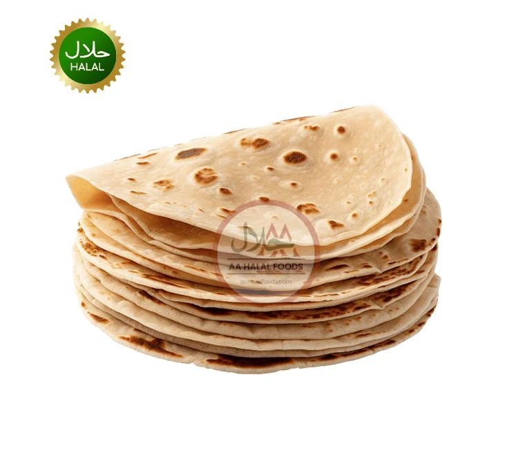 Brown Chapati 10 Inch 12pcs soft whole wheat roti pack