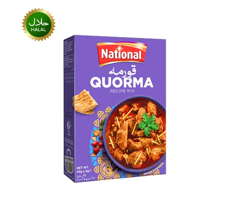 Quorma Masala 50g National premium spice mix for korma curry rich creamy gravy aromatic seasoning for cooking