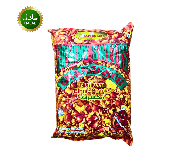 Bombay Sweets Chanachur 150g crunchy spicy snack pack