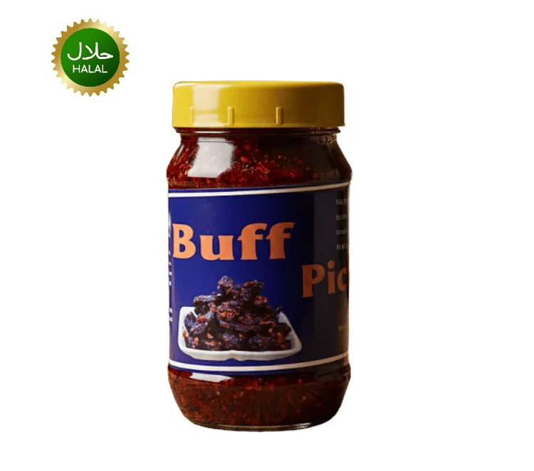 Buff Pickle 400g spicy buffalo meat achar