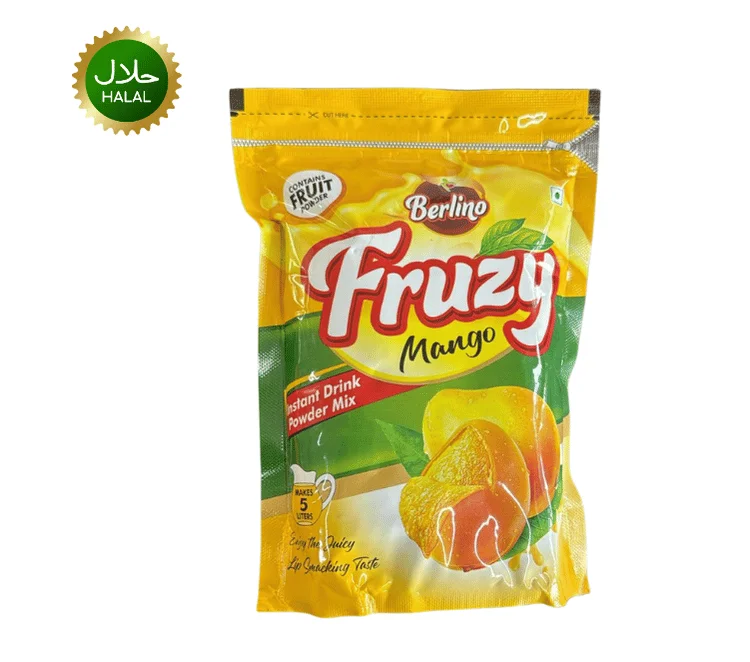 Fruzy Mango Drink Powder 400g instant mango beverage mix pack