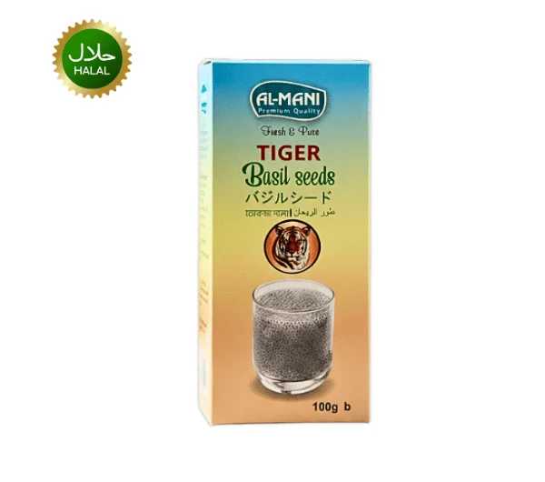 Tokmadana basil seed 100g Almani natural cooling seeds