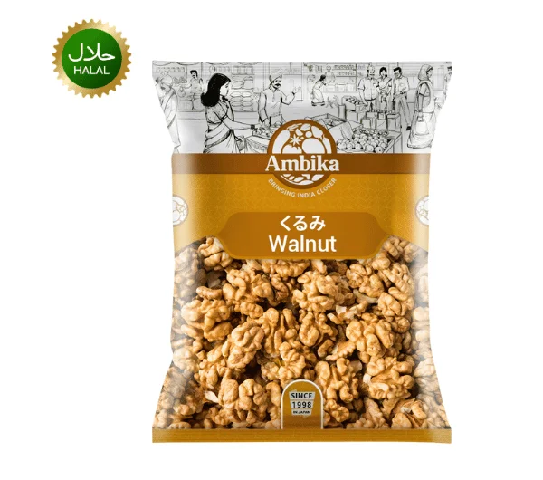 Walnut 500g Ambika fresh premium quality walnuts natural healthy nuts hygienically packed for daily consumption