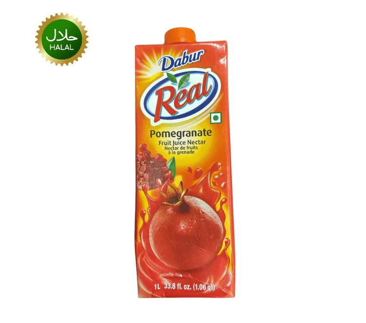 Dabur pomegranate juice 1 litre bottle natural pure fruit juice drink pack