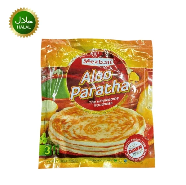 Mezban Alo Paratha 3pcs potato stuffed flatbread