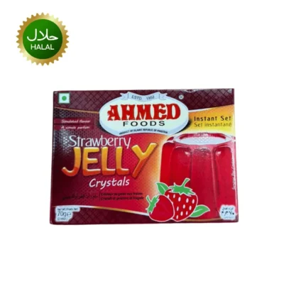 Ahmed Strawberry Jelly 70g sweet fruity snack