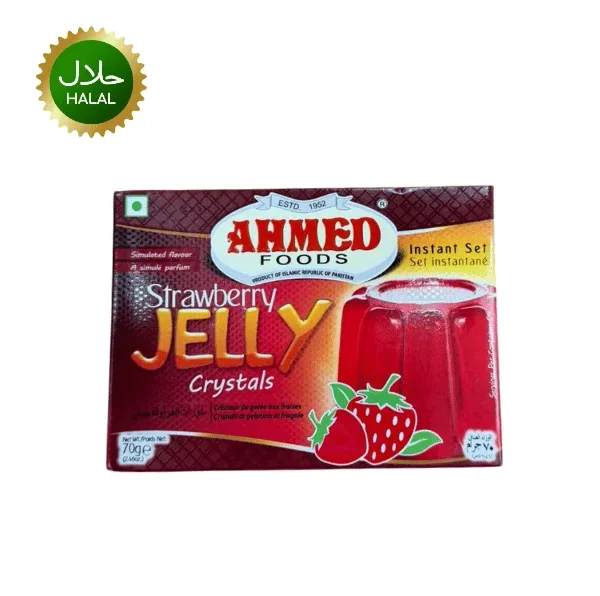 Ahmed Strawberry Jelly 70g sweet fruity snack