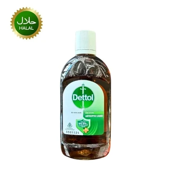 Dettol Antiseptic Liquid 125ml original germ protection antiseptic solution for wound care hygiene and household cleaning disinfectant product