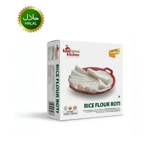 Kazi Farms Rice Flour Ruti 500g pack 10 pieces soft fresh ruti