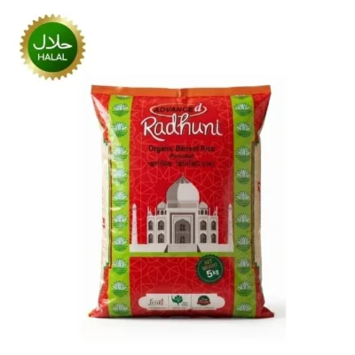 Radhuni Organic Miniket Rice 5kg premium quality rice bag for cooking