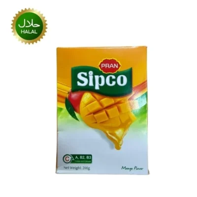 Pran Sipco Mango Drink Powder 200g mango flavored drink mix pack