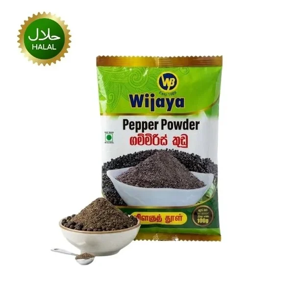 Wijaya Pepper Powder 100g premium black pepper spice for cooking