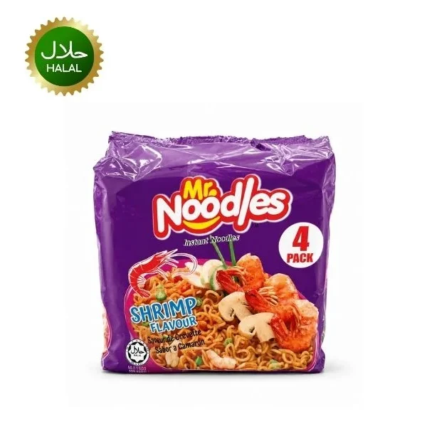 Mr. Noodles Instant (Shrimp Flavor ) 4pkt